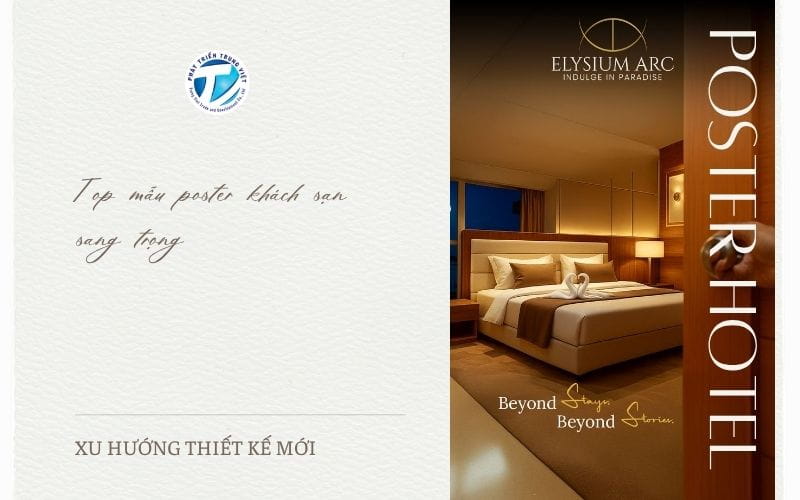 15+ Mẫu poster khách sạn sang trọng - Xu hướng thiết kế mới